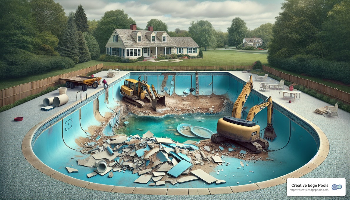 How to Successfully Undertake Inground Pool Removal