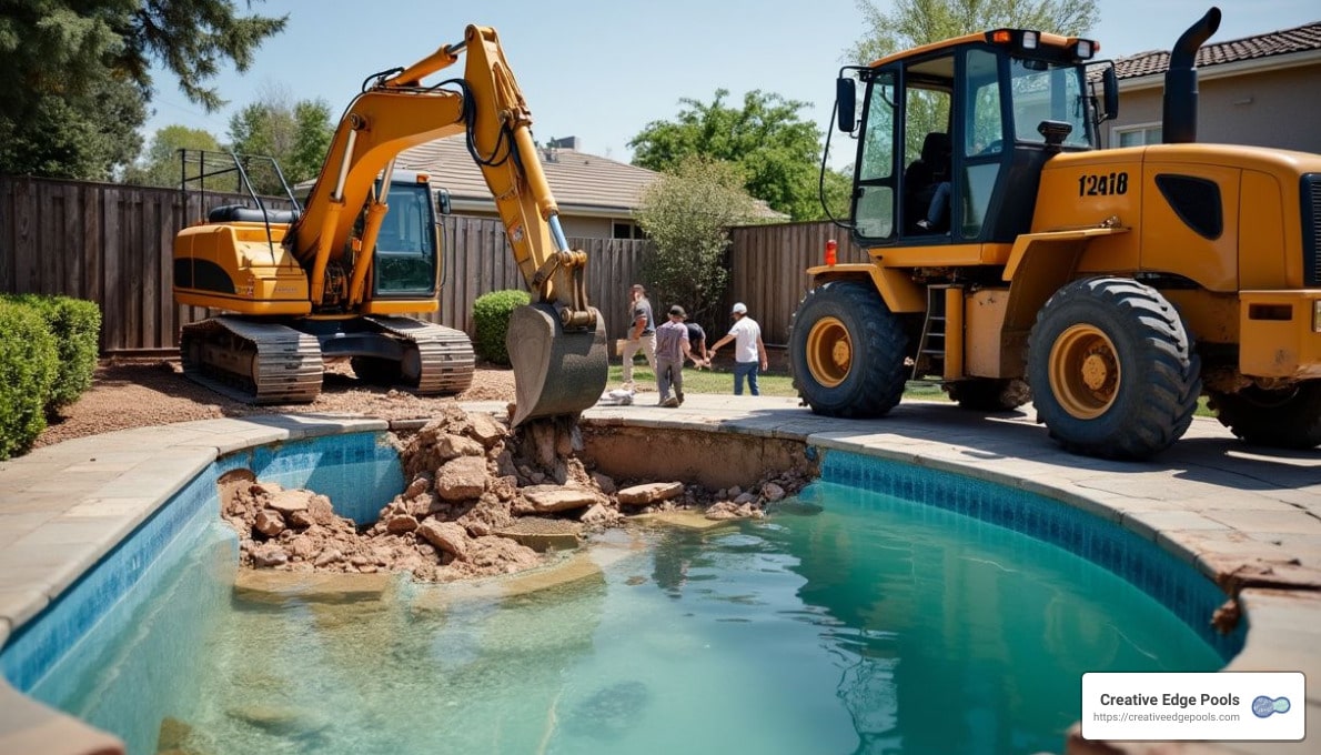 Demolishing Your Pool: Pool Demolition Costs and Effective Techniques