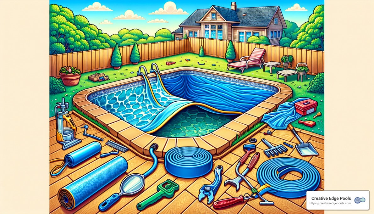 Everything You Need to Know About Replacing Your Vinyl Pool Liner