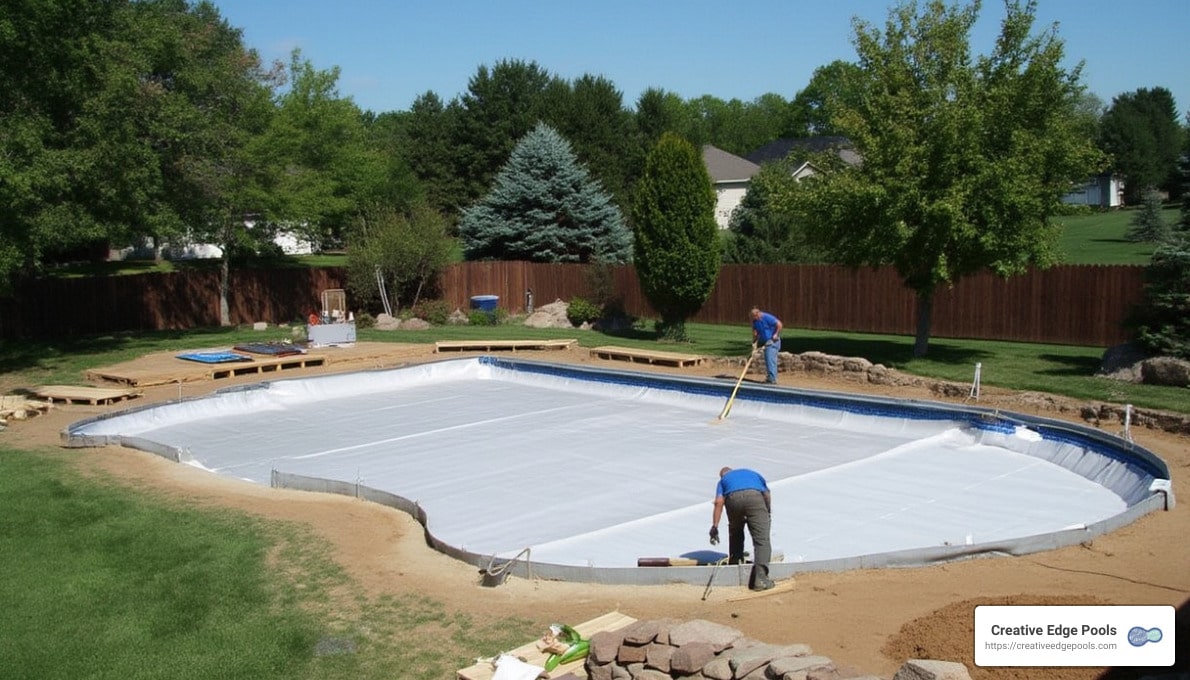 Inground Pool Liner Installation: What to Expect in Costs