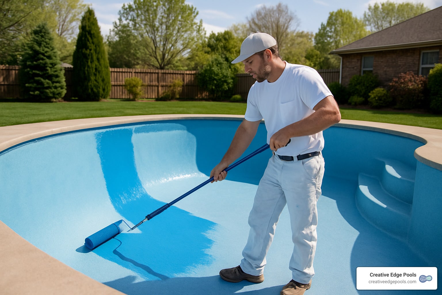 Painting Your Paradise: Gunite Pool Painting Costs Explained