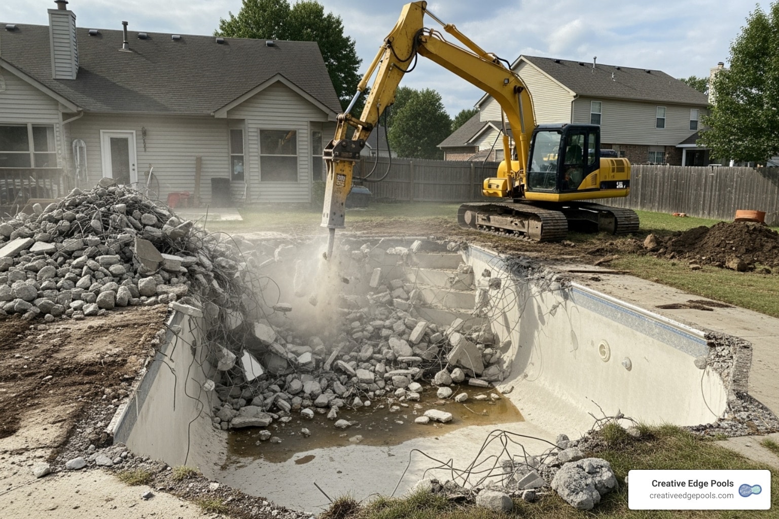Pool Removal Made Easy: Understanding the Process and Your Options
