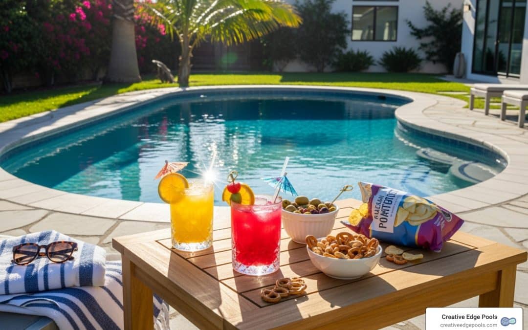 Your Perfect Perch: Top Poolside Tables for Drinks and Snacks