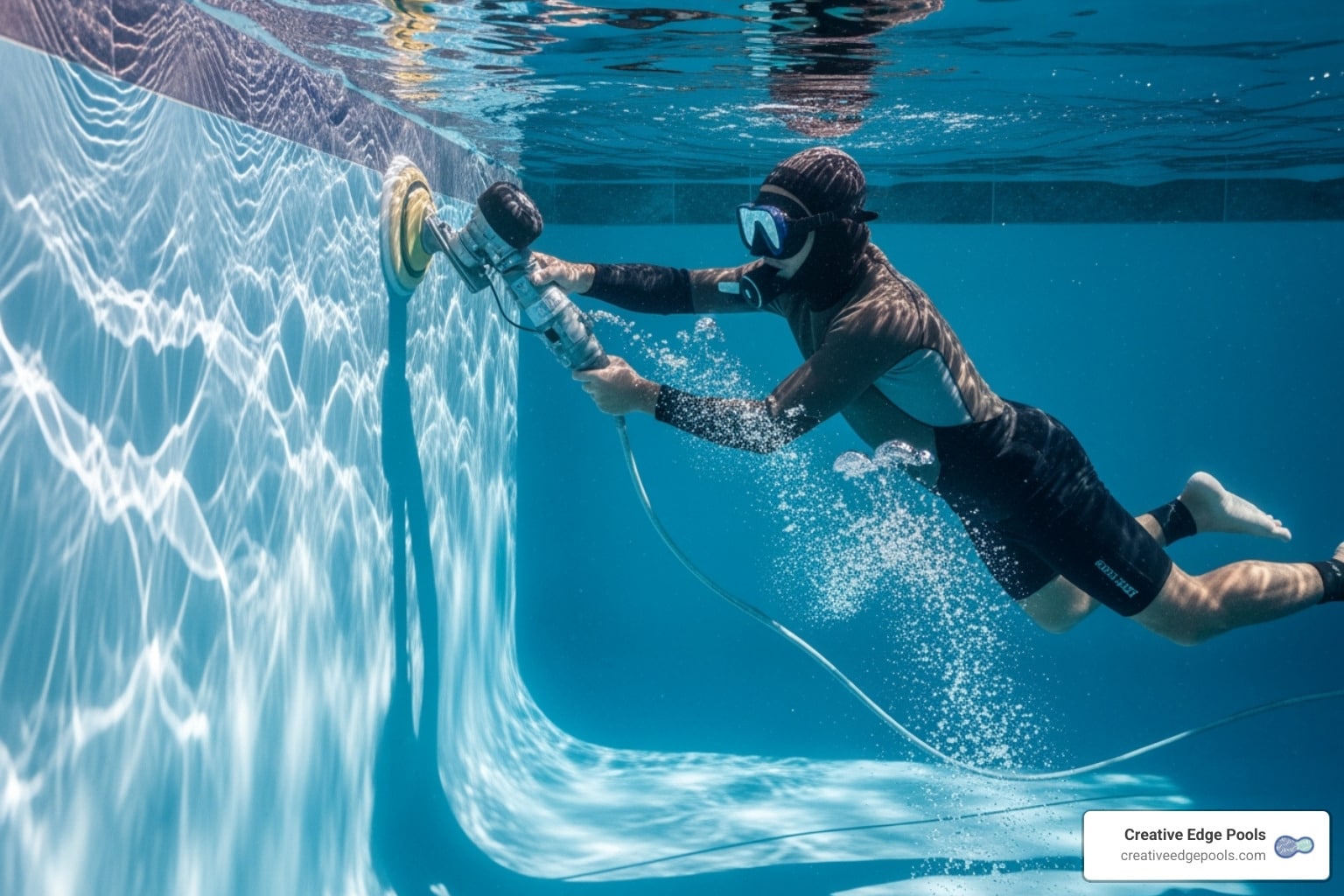 Making Waves: How to Smooth Your Pool Plaster Without Draining Making Waves: How to Smooth Your Pool Plaster Without Draining