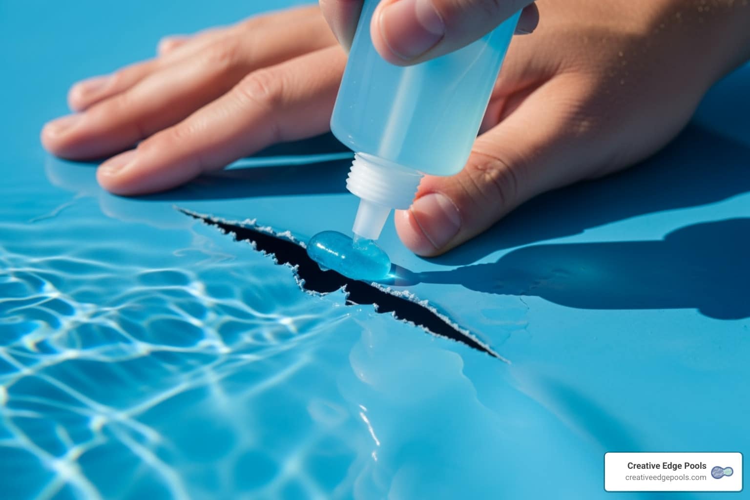 The Secret to Sealing Leaks: Using Underwater Vinyl Pool Glue