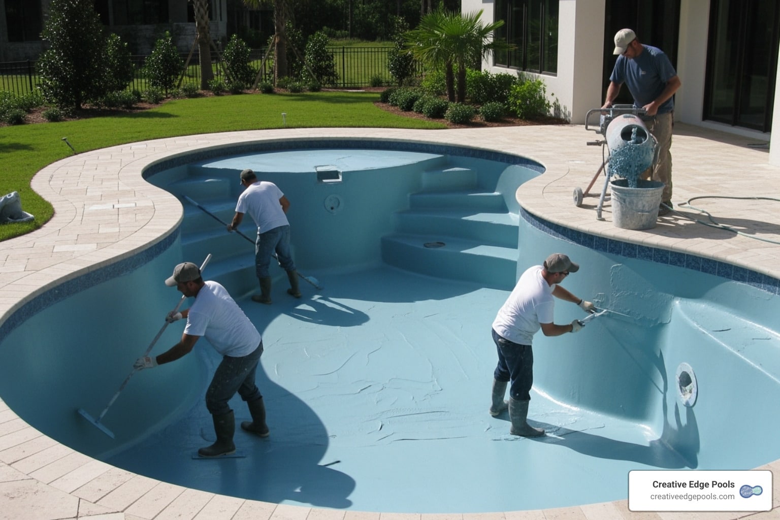 Beyond the Blue: Choosing the Right Professional for Your Pool’s Perfect Plaster