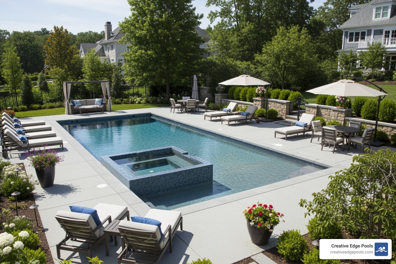 Dive Deep: Uncovering the True Price of a Concrete Pool Dive Deep: Uncovering the True Price of a Concrete Pool