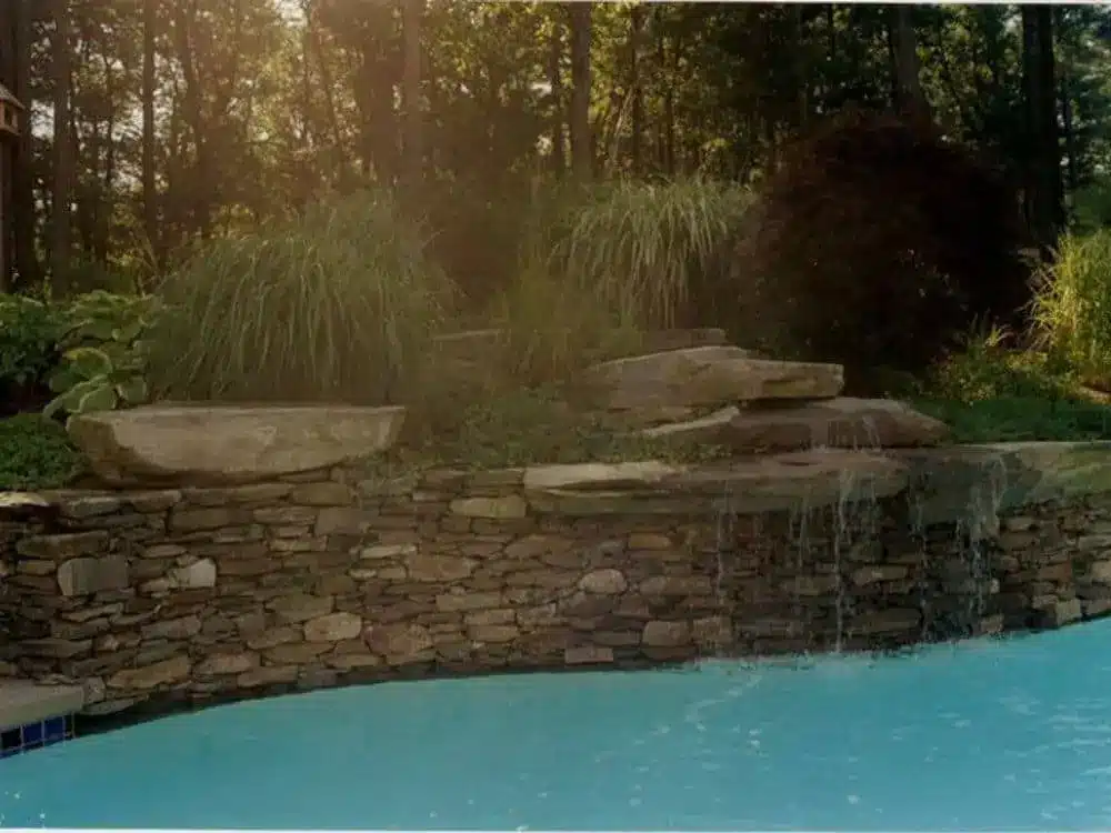 A DIY Guide to the Perfect Natural Stone Pool Waterfall
