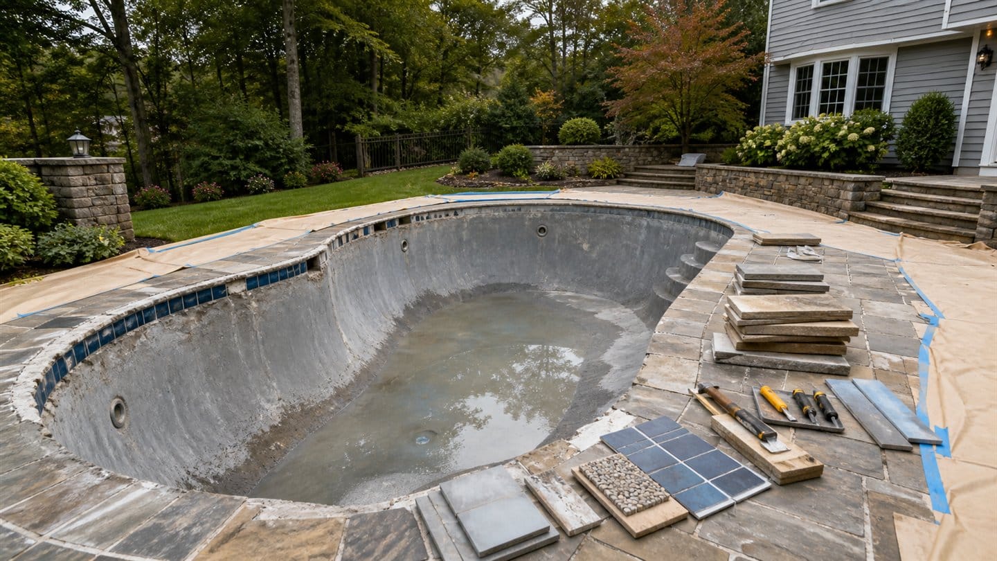Gunite Pool Renovation Process: What Happens in What Order