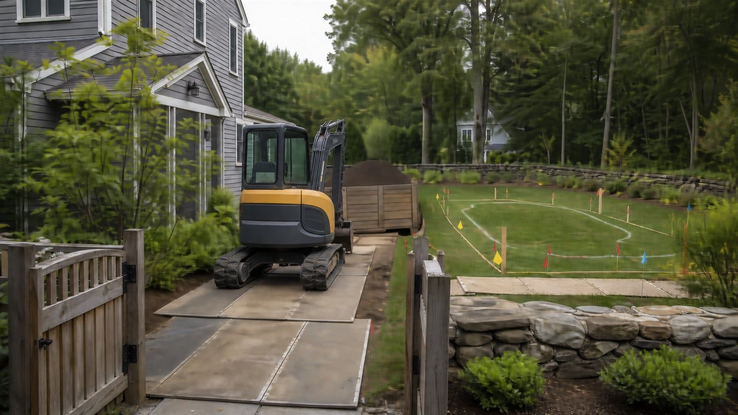 Pool Excavation Access Requirements: A Backyard Planning Checklist